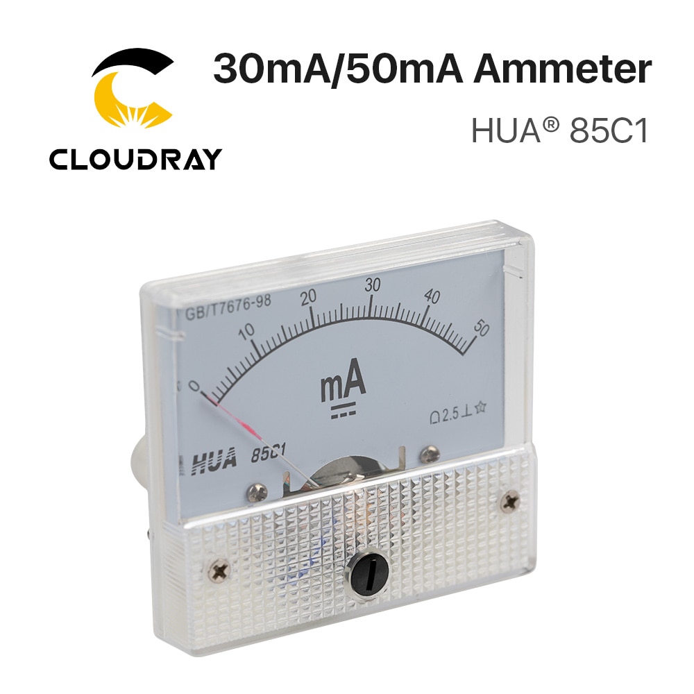 Cloudray 30mA 50mA  HUA 85C1 DC 0-30mA 0-50mA ..